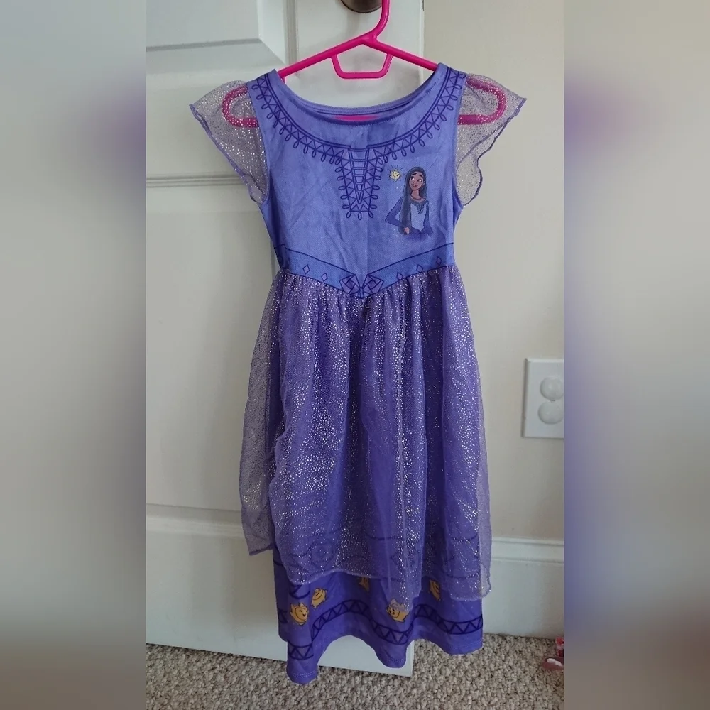 Disney Girls' Wish Nightgown in Purple size 4T